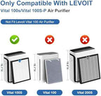 2 Pack Vital 100S Replacement Filter for LEVOIT Vital 100S-P Air Purifier