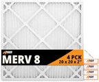 Tiger Tough 20x20x2 Air Filter MERV 8 MPR 600-800, High-Performance