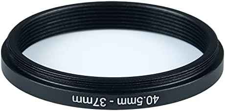 40.5mm to 37mm Step-Down Ring Filter Adapter for All Brands UV ND CPL Metal Ring Step-Down Rings Adapter Filter (40.5mm-37mm)