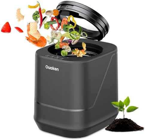 4L Electric Composter for Kitchen, Smart Countertop Compost Bin