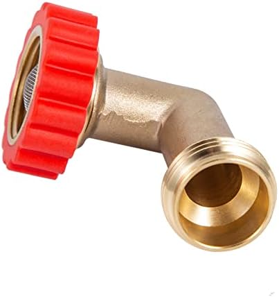Lead-Free Brass 90 Degree Hose Saver,90°Hose Elbow Fitting Quick