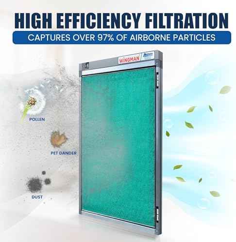 20x30x1 Polarized Media Electronic Air Filter - High Air Flow