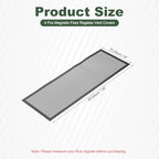 YOKIVE 4 Pcs Magnetic Floor Vent Covers, Floor Register Cover PVC Mesh