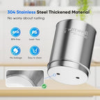 Purewell 1.5G Gravity Water Filter System, 3-Stage 0.01μm