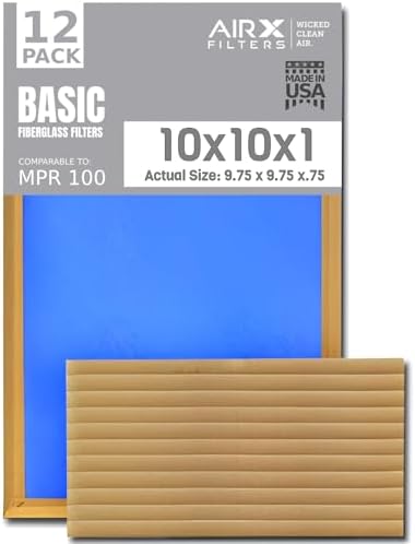 10x10x1 Air Filter Comparable to MPR 100 Basic Economy Furnace