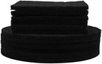 Resinta Compost Bin Filters - 12 Pack Refill Set, Round and Square