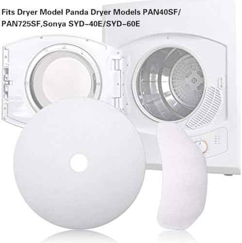 30 Pieces Cloth Portable Dryer Exhaust Filters Set Universal Dryer Lint
