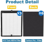 45i Replacement Filter for Alen Breathesmart Flex Bh400 & 45i Air Purifier - Field & Pure