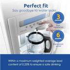 EPTWFU01 Water Filter Replacement, 3 Pack