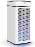 Medify MA-40 UV Light Air Purifier with HEPA Filter | 1,793 ft² Coverage in 1hr for Wildfires Smoke, Odors, Pollen, Pets | Quiet Removal to 0.3 Microns | White, 1-Pack