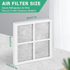 Barkior 6-Pack Refrigerator Air Filter Replacement for LG LT120F &