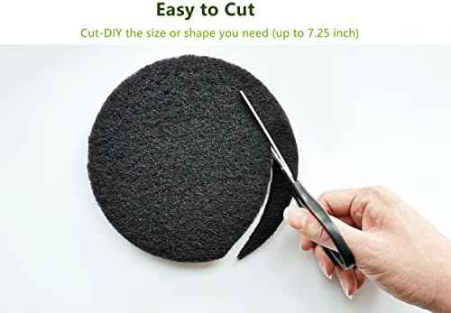 Compost Filters for Countertop Bin Dia7.25 Inch x 0.4 Inch (6 Pack)