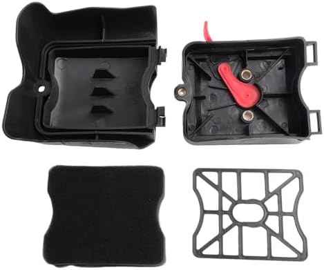 Air Filter Kit for BC430 Brush Cutter with 43CC 49CC 52CC Engine Compatible with 40F-5 44F-5 Models Replacement Lawn Mower Part for Home Yard Garden Equipment