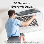 Aerostar Air Filter 15x25x1 MERV 8 AC Filter, Furnace Filter, 6 Pack