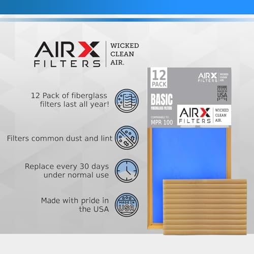 10x10x1 Air Filter Comparable to MPR 100 Basic Economy Furnace