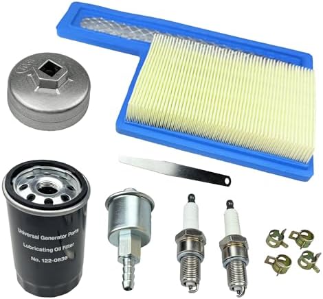 Tune Up Kit for Onan RV QG 5500 7000 Generator Marquis Gold Platinum EF/HGJAA/HGJAB/HGJA - with 149-2341, 140-3116, 122-0836 & 167-1638 Filters & Tools - Field & Pure