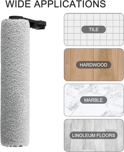 Roller Brush Main Brush For Ultenic AC1 For Elite Wet and Dry Vacuum Cleaner, Replacement Roller Mop Main Roller Brush For Sweeper Acuum Accessories(1) - Field & Pure