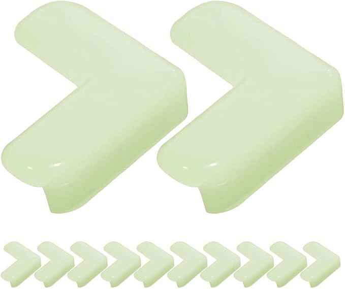 Luminous Corner Protectors for Baby Safety Transparent Table and Furniture Edge