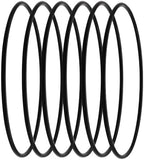 6 Pack 151122 Big Blue Water Filter Housing O-Ring Compatible with Pentek #10 & #20 Big Blue, APEC HBB-10/HBB-20 (Buna-N) - Field & Pure