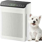 Air Purifiers for Home Pets Up to 2200Ft² Pre-Filter Washable, Ivory