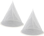 SECFOU 2pcs Fine Gauze Mesh Honey Strainer Filter Net by SECFOU