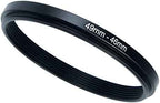 49mm to 46mm Step-Down Ring Filter Adapter for All Brands UV ND CPL Metal Ring Step-Down Rings Adapter Filter (49mm-46mm)