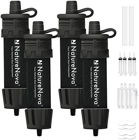 Mini Water Filter NatureNova Portable Emergency Water Filtration