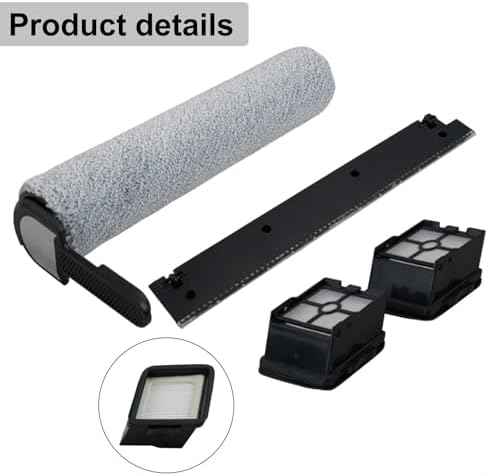 1 Set for Ultenic for Ac1 for Elite Main Roller Brush and Filters Vacuum Cleaner Accessories Replacement Parts