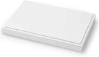 Oirlv Premium White Leather Stackable Jewelry Tray Flat Jewelry Organizer Tray