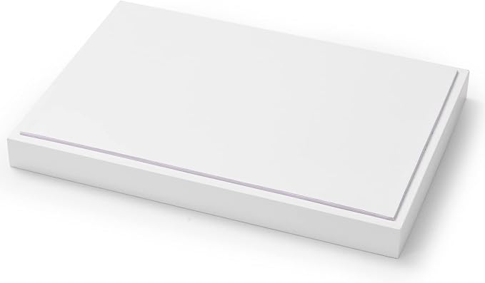 Oirlv Premium White Leather Stackable Jewelry Tray 18 Gird Necklace Bracelet - Image 7