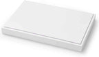 Oirlv Premium White Leather Stackable Jewelry Tray Ring Holder Organizer