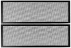 2Pcs Floor Register Cover Trap, 5x9 Inch Magnetic Air Vent Filter Floor Vent Covers Screen for Home, Dustproof Mesh Filters Net Trap Keeps Flies, Coin, Pet Hair, Food Out - Field & Pure