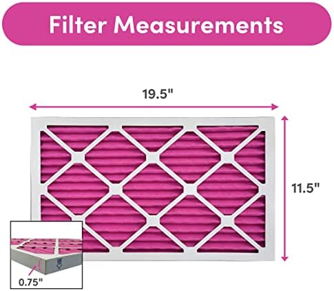 12x20x1 Air Filter by Colorfil | Color Changing Filters for Cat and