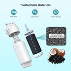 Dropology EDRARXD1 Refrigerator Water Filter Replacement, Compatible with Filter A, EDRARXD1B, W11569863, WHRARXD1 (2 Pack)