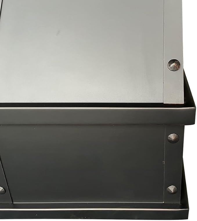 CT Copper Tailor Sloped Copper Vent Hood Wall Mount, 1150 CFM Exhaust Fan - Image 4