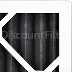 AIRx ODOR 16x16x1 MERV 7 Carbon Pleated Air Filter - Image 2
