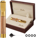 Reusable Washable Cigarette Filter Tips Mouthpiece Handcrafted Solid Wood Metal by ZOBQ