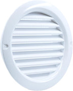 VENTS-US - 4" White Round Plastic Vent Cover - Compatible with 4 Inch Diameter - Image 5