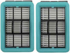 for Replacement Roller Brush and Filter for CrossWave HF2 3845N 3831 Floor Scrubber, 2-Pack Accessories for Efficient Cleaning
