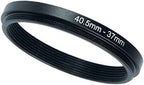 40.5mm to 37mm Step-Down Ring Filter Adapter for All Brands UV ND CPL Metal Ring Step-Down Rings Adapter Filter (40.5mm-37mm)