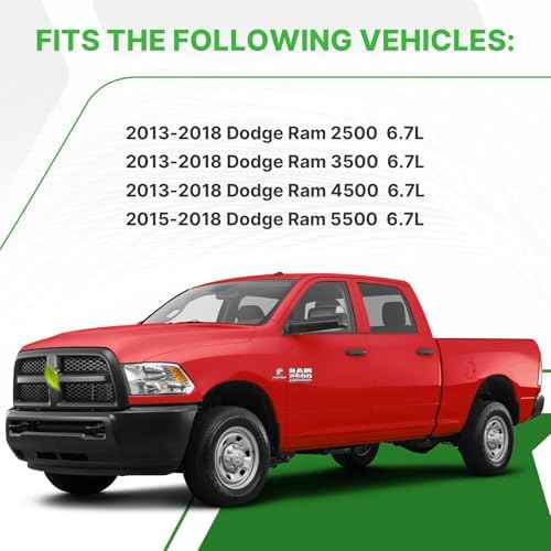 6.7L Cummins Fuel Filter Set Fit for 2013-18 Dodge Ram 2500 3500 4500 5500