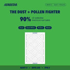 Aerostar Air Filter 15x25x1 MERV 8 AC Filter, Furnace Filter, 6 Pack