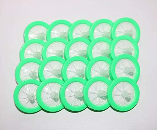 LINKTOR Syringe Filter Nylon Orangnic Filtration, 25mm Diameter 0.22um