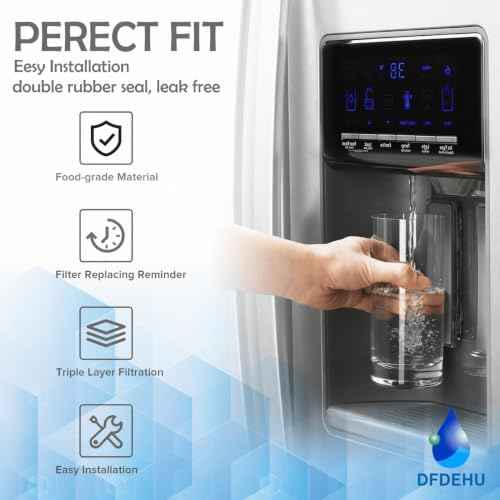 4396841 Water Filter Replacement, Height 11.7 Inches, 3 PACK
