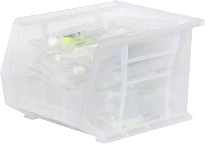 Akro-Mils 30239 AkroBins Plastic Storage Bins, Space-Saving Stackable Bins - Image 8