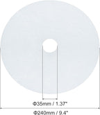 4 Pcs White Universal Cloth Dryer Exhaust Filter, - Image 2