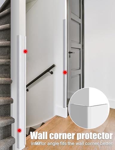 ‎Frychee Wall Corner Protector, Walls Edge Protector,Self-Adhesive