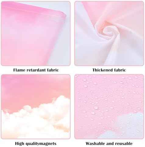 ANGSYLTH 2 Pcs Fluorescent Light Covers, 4x2 Feet Covers for Ceiling Lights