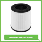 B-D02L/ M05 Replacement Filter, Compatible with MOOKA B-D02L/M05 & KOIOS B-D02L and VEWIOR B-D02U Air Purifier, 3-in 1 H13 True HEPA Filter, 2 Pack