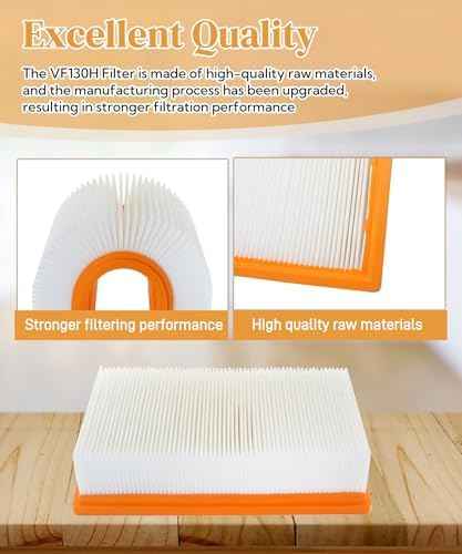 VF130H Flat HEPA Filter